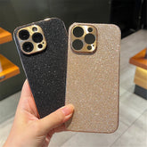 Golden Sparkle iPhone Case